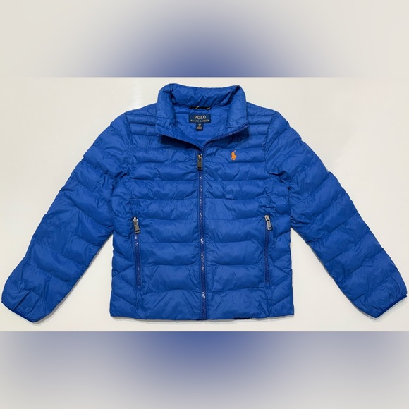 Ralph Lauren P-Layer 2 Packable Quilted Puffer Jacket in Royal Blue - Small (8)